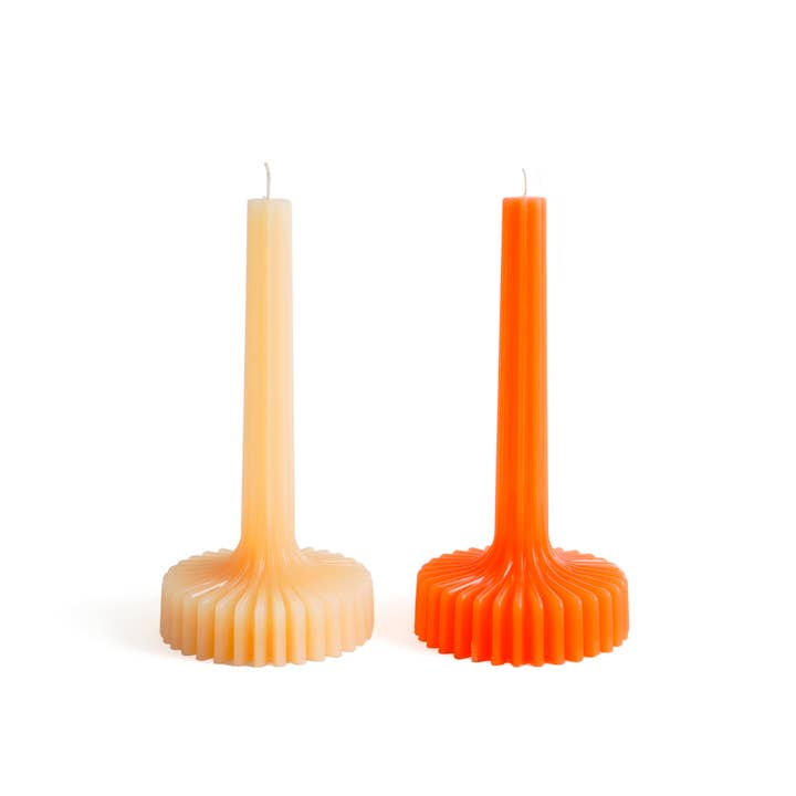 Helio Ferretti Candles & Co. - Wholesale Novelty Candle - ORANGE TALL DECORATIVE CANDLE HF2