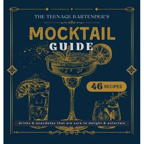 Books by splitShops - Wholesale Cookbook - Mocktail Guide: The Teenage Bartender - Hardcover