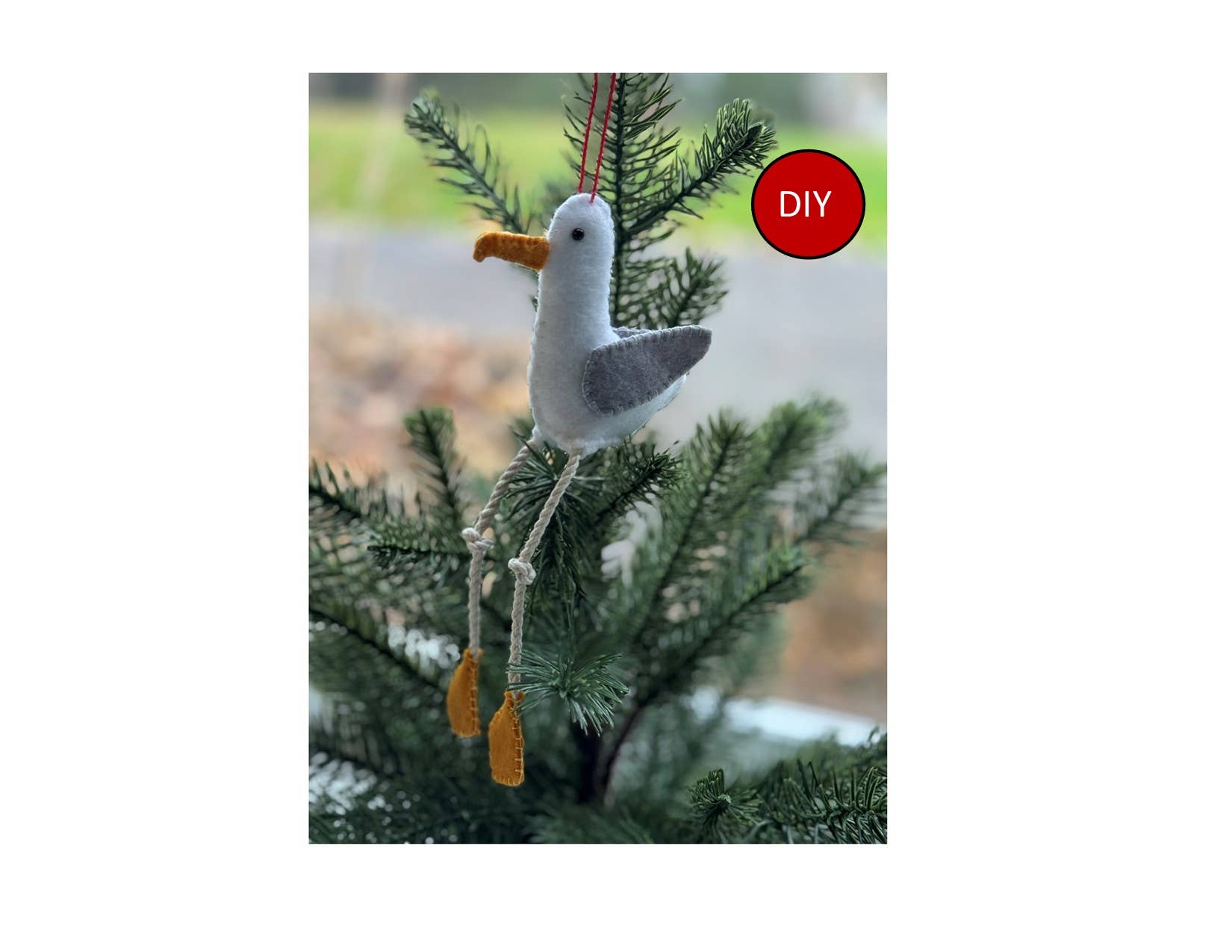 Genius Premium Craft - Vendita all'ingrosso Kit da cucito creativo - Kit cucito Gabbiano in feltro - Versioni costiera o urbana12