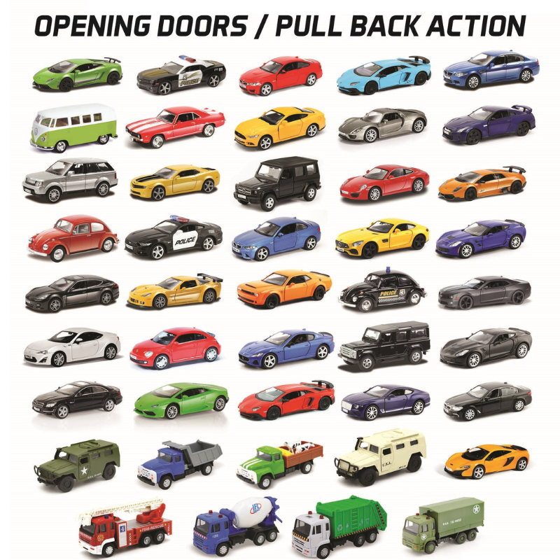 JFL Enterprises - Wholesale Toy Car/Truck - Kids - Die Cast Car 24 Piece Reorder Assortment F1