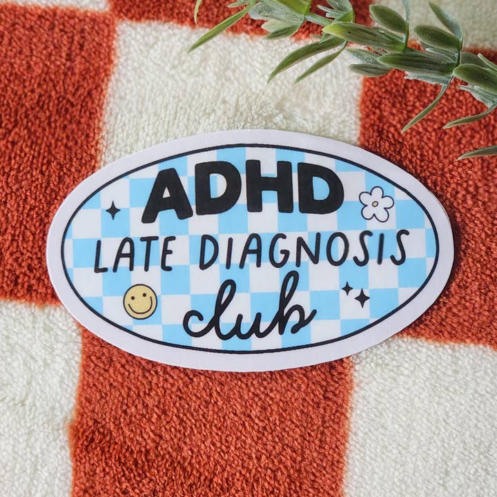 Luxe Trauma - Wholesale Sticker - Adhd sticker neurodivergent late diagnosishydroflask planner0
