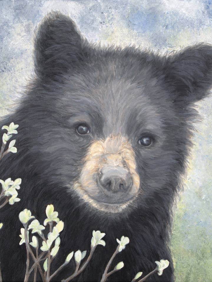 She's As Sweet As Tupelo Honey - Bear Print for wholesale by Tracy L Anderson
