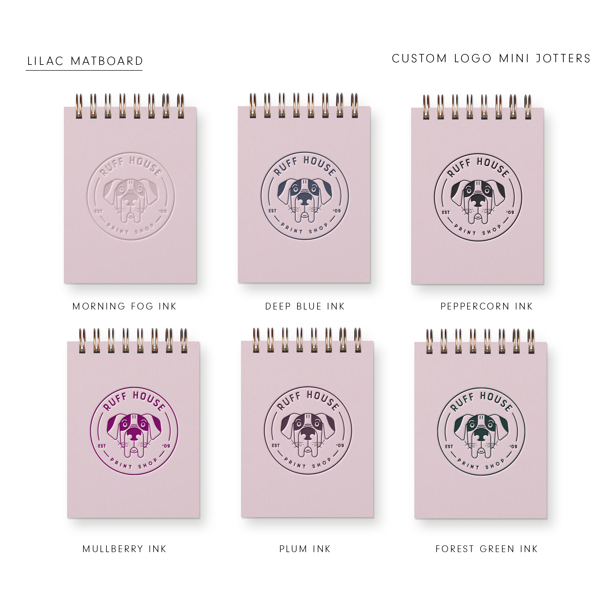 Ruff House Print Shop - Wholesale Notitieboekje - Custom mini notitieboekje met logo9