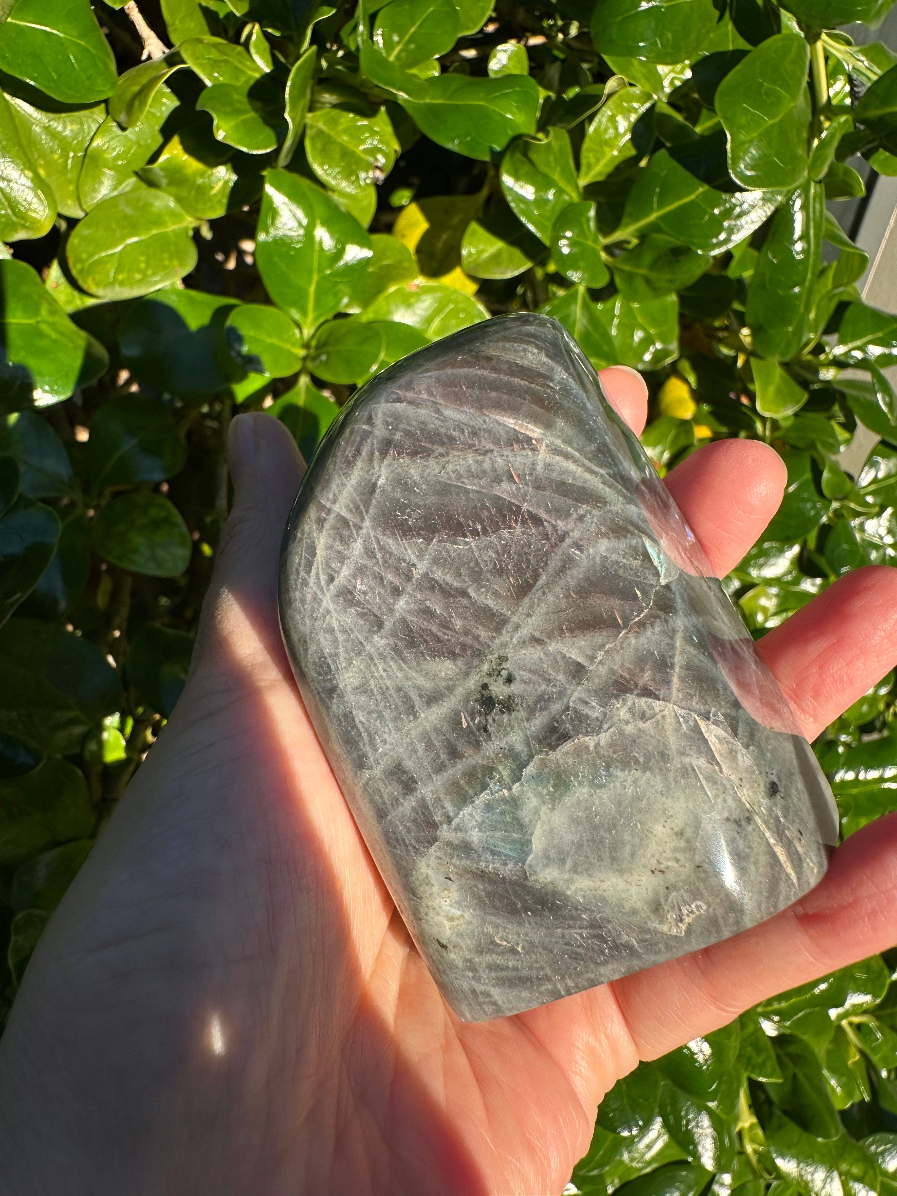 Moon Rituals – wholesale Spiritual stone/crystal – Large Purple Labradorite Free Form, Christmas Crystal Gift #89