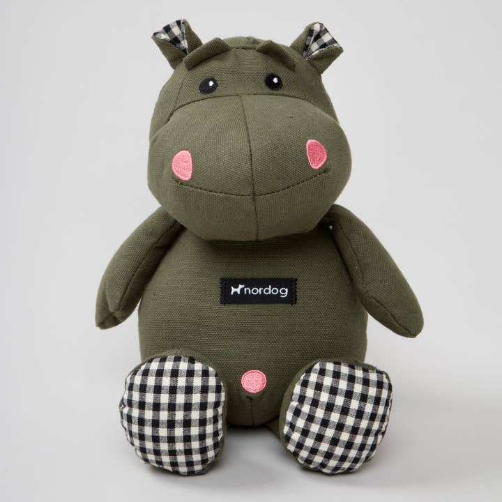 Nordog - Vendita all'ingrosso Peluche - Cani - Henny L'ippopotamo Olive