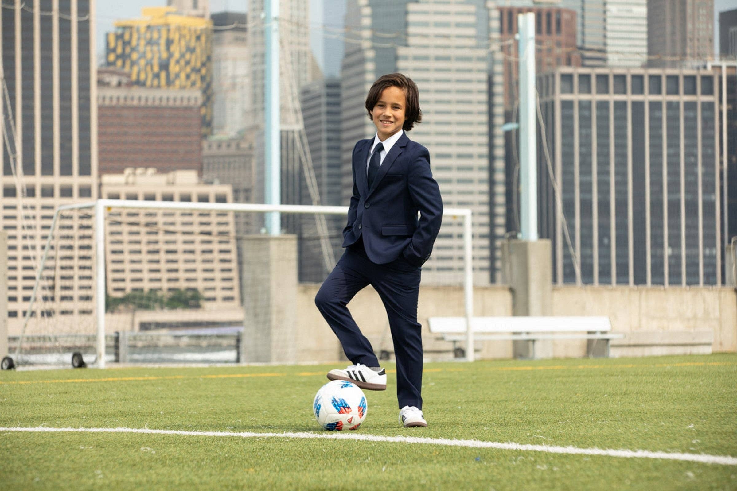 Andy & Evan - Vendita all'ingrosso Completo elegante - Bambini - Tuta elasticizzata per bambini con tecnologia Comfy-Flex®7