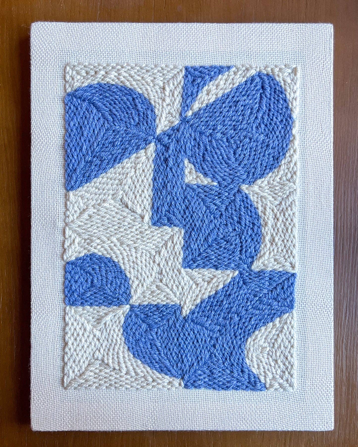 Both Hands Crafts - Wholesale DIY Craft Kit - "Fractal" - Beginner Punch Needle Kit - Wall Art1