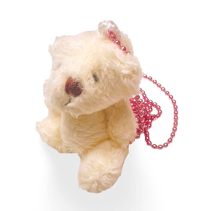 SnuggleBear Charm Necklace – Kawaii Holiday Stocking Stuffer for wholesale by Pop Cutie Accessories & Gifts
