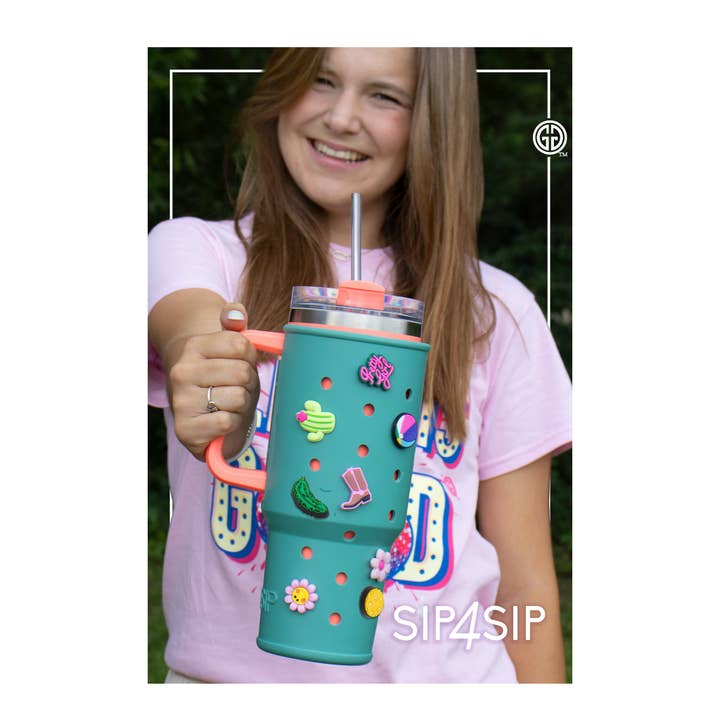 Girlie Girl Originals - Wholesale Insulated Mug/Tumbler - S4S-400 CORAL