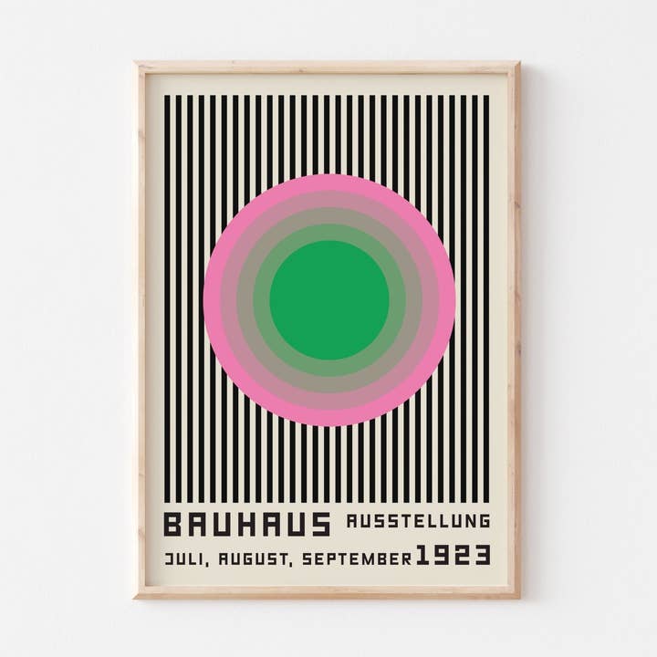 Bauhaus Art Print No. 3 for wholesale by POSTERAMI