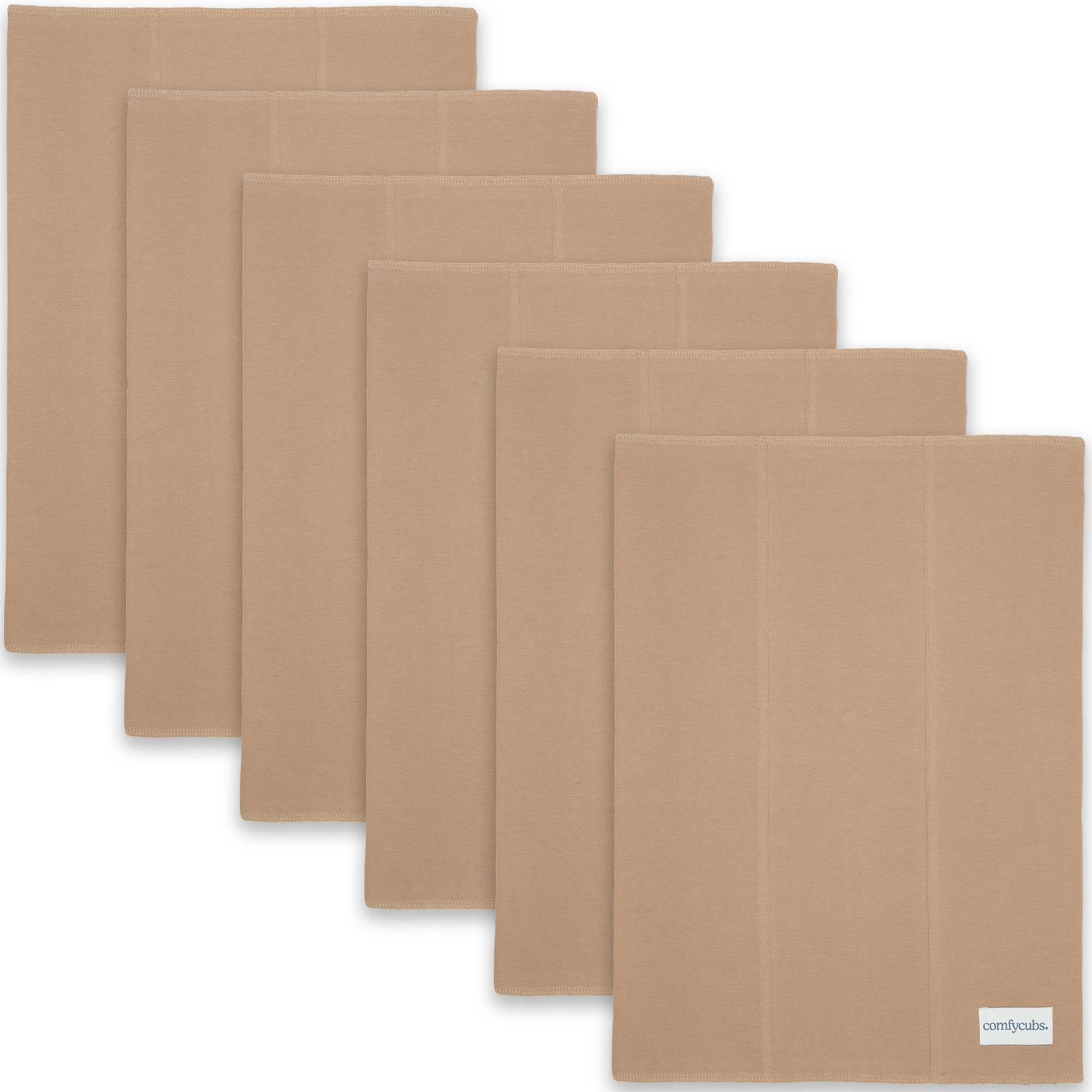 Comfy Cubs - Wholesale Burp Cloth - Baby - Baby Burp Cloths Set, Large 6-Layer, 100% Cotton Comfy Cubs42