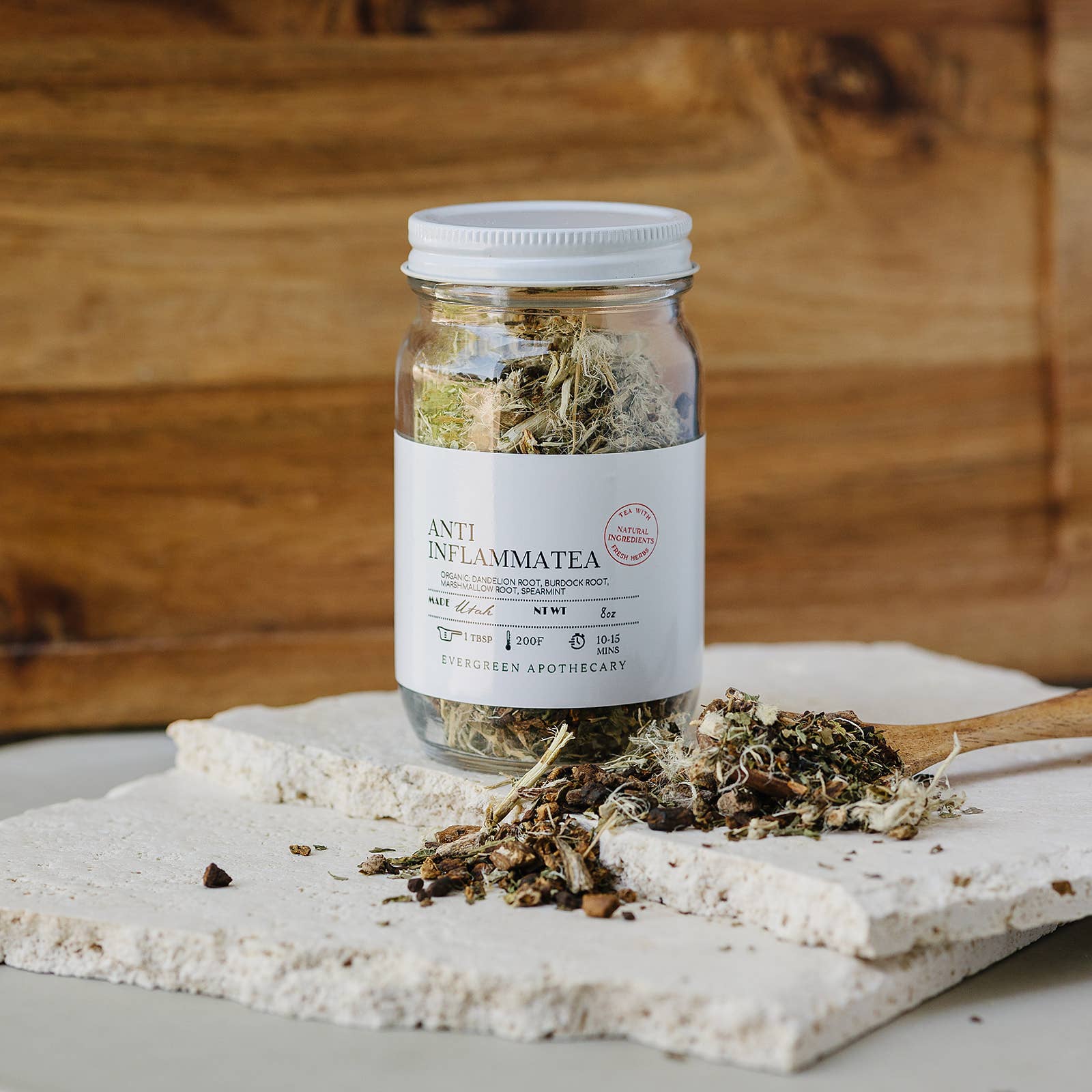 Evergreen Apothecary - Wholesale Loose Tea - Anti-Inflammatea, Loose Leaf, 8oz