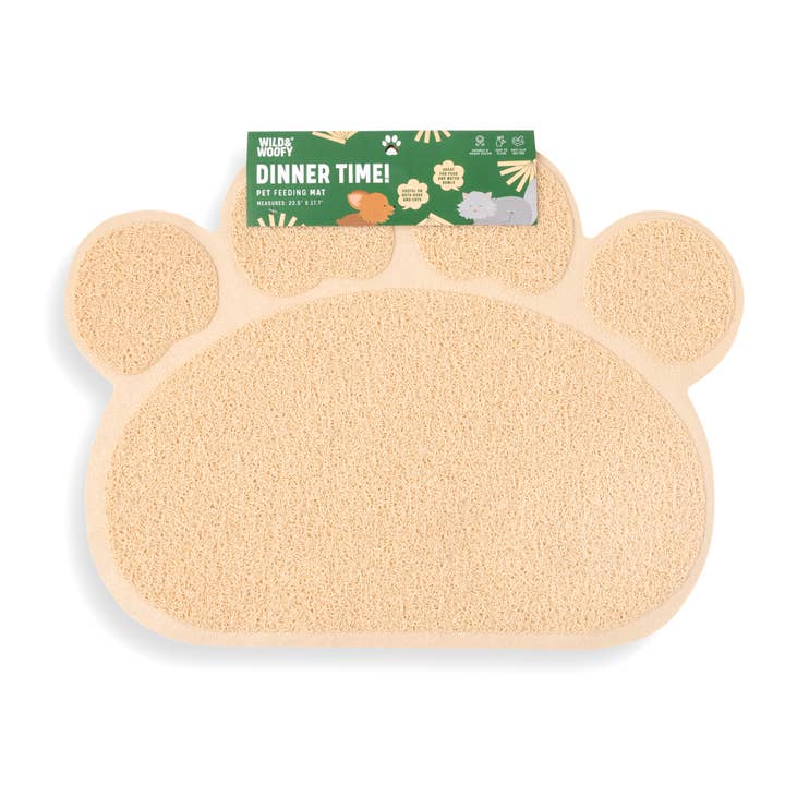 Tapis pour gamelle d'animaux d'intérieur/extérieur - Sésame pour la vente par Core Home