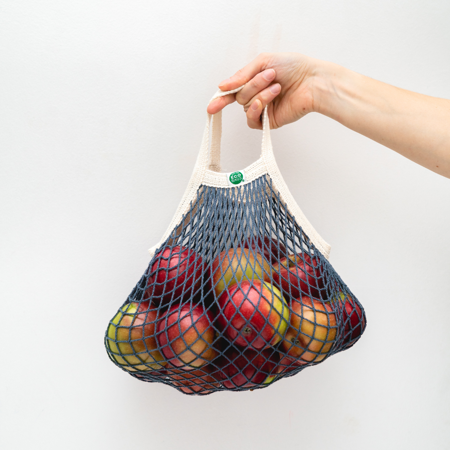 ECOBAGS – Großhandel Henkeltasche – Damen – Mini-Netztasche aus Bio-Baumwolle3