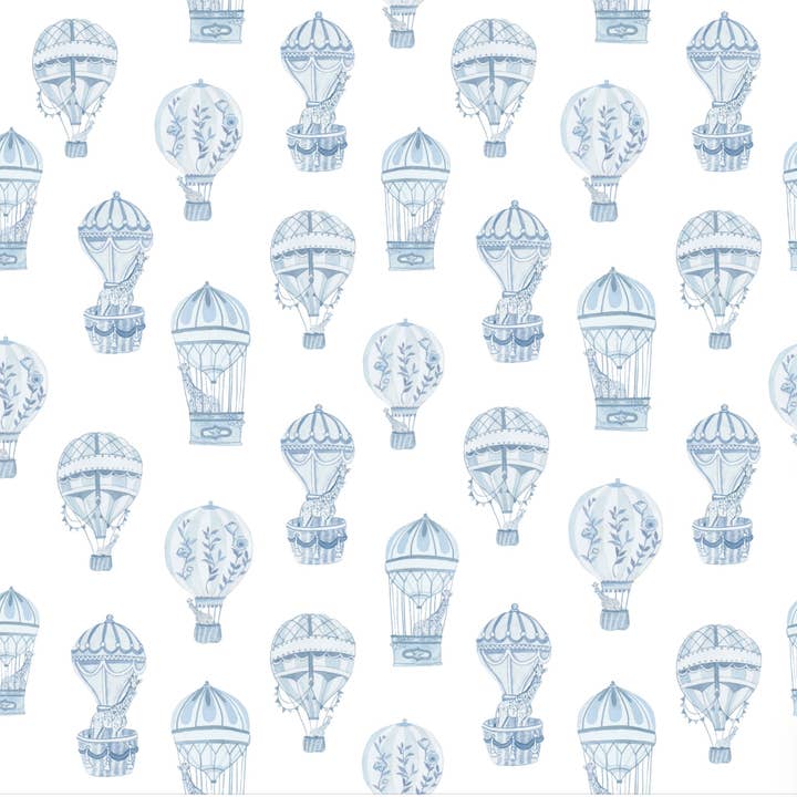 Little Explorer | Blue Crib Sheet for wholesale on Faire1