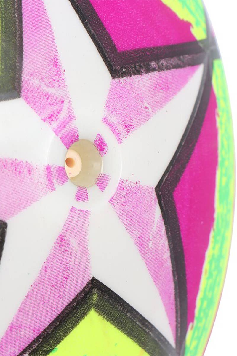 Cap Zone - Wholesale Sports Ball - Rainbow Galaxy 7 Inch Small Exercise Sports Ball - Deflated3