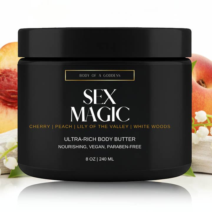 BEURRE CORPOREL SEX MAGIC pour la vente par Body of a Goddess