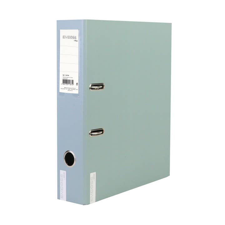 Ancor - Wholesale Folders - A4 Lever Arch File 8cm Emboss Dry Gray0