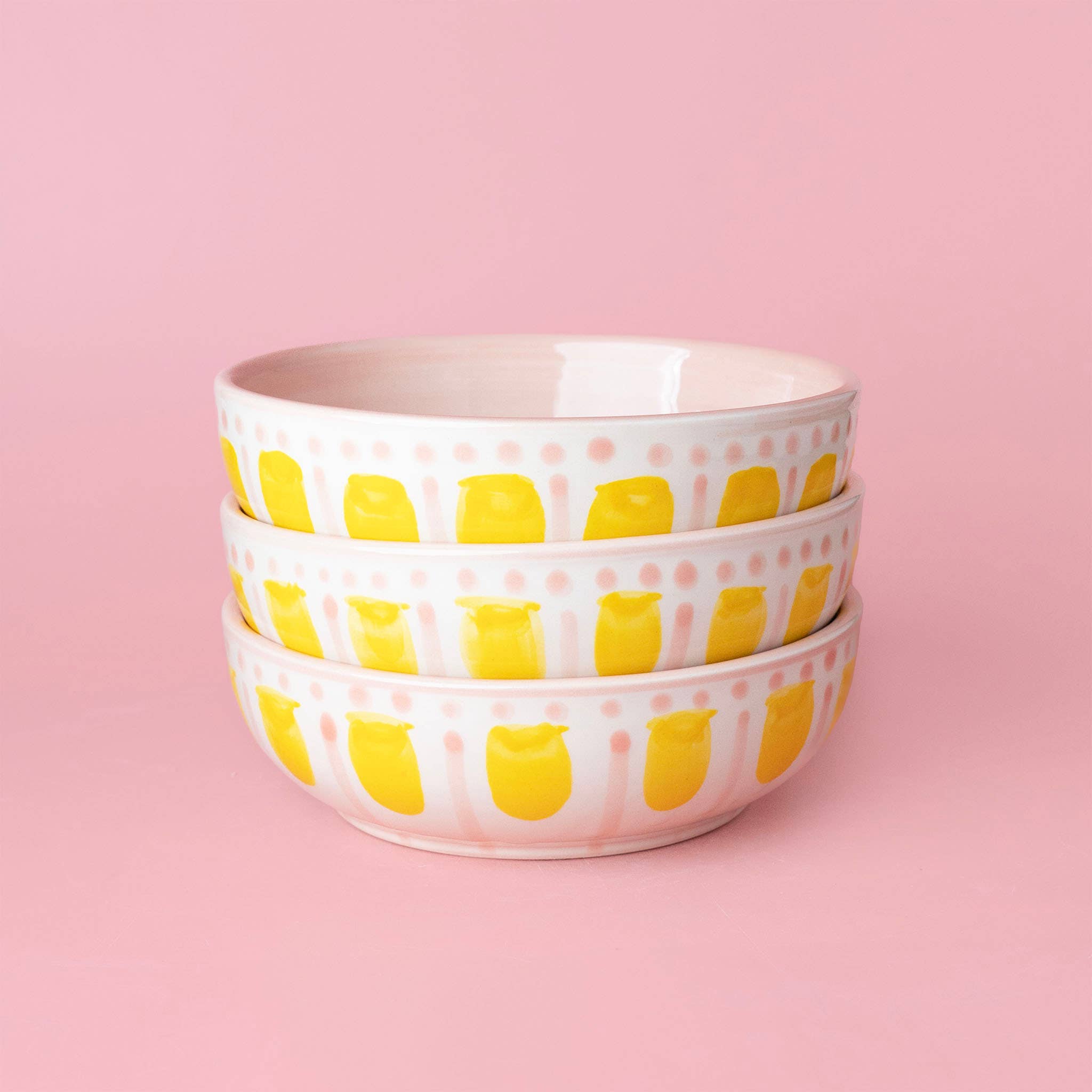 Alfar Tierra Cocida - Wholesale Grater - Vintage Pottery Grater Bowl – Pink and Yellow / VALENTINA4