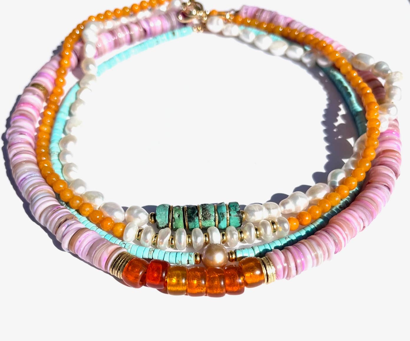 Heather Kahn - Wholesale Beaded/Pearl Necklace - Tahiti Necklace1