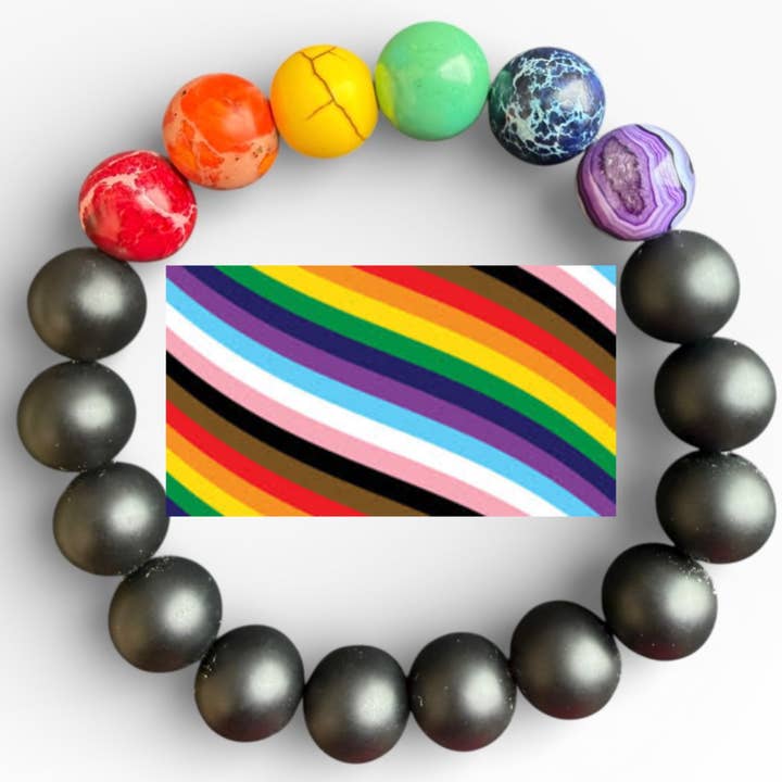 Matte Black Rainbow for wholesale by Embrace Our Souls