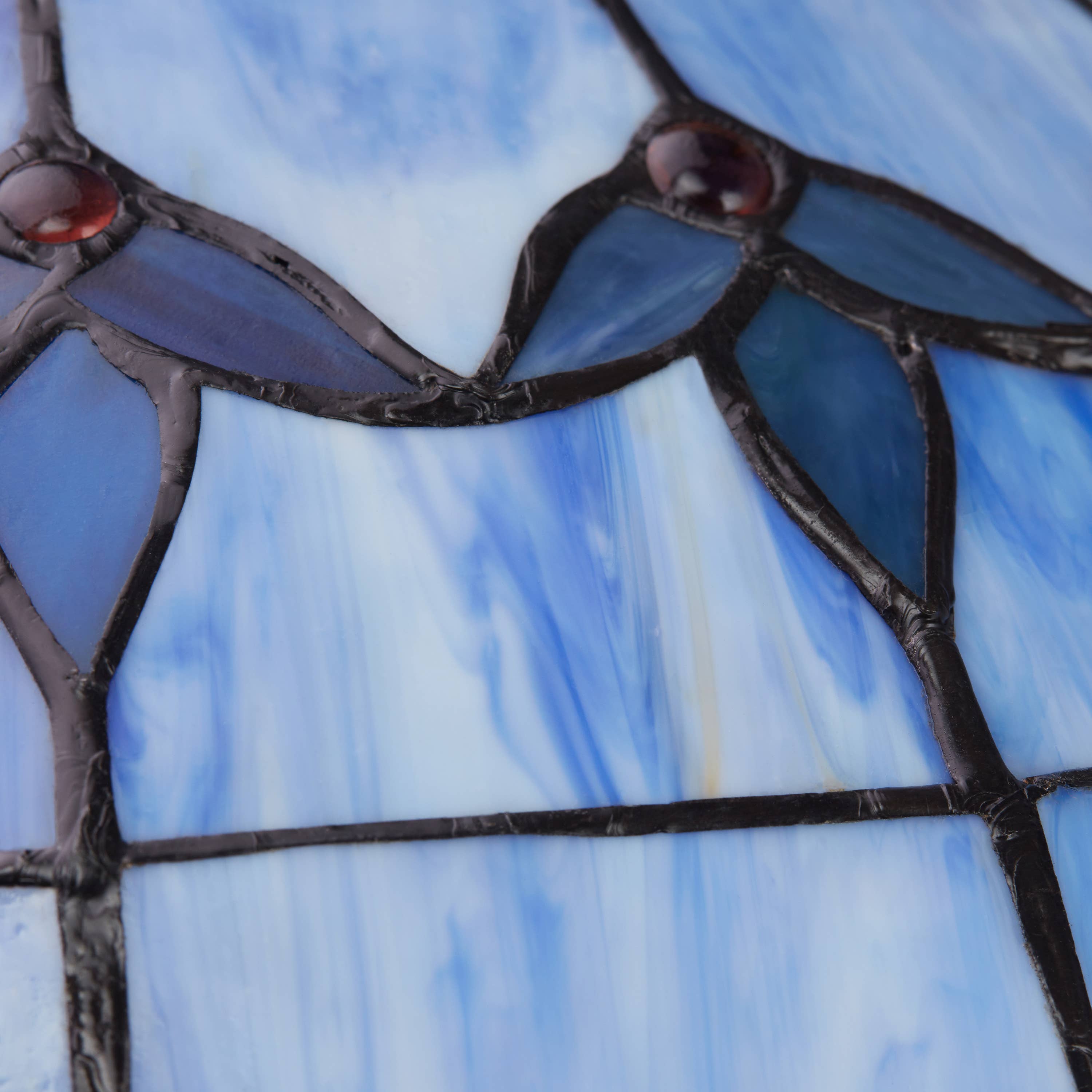 River of Goods - Wholesale Floor Lamp - 64"H Allistar Stained Glass Bowl Candlestick Floor Lamp10