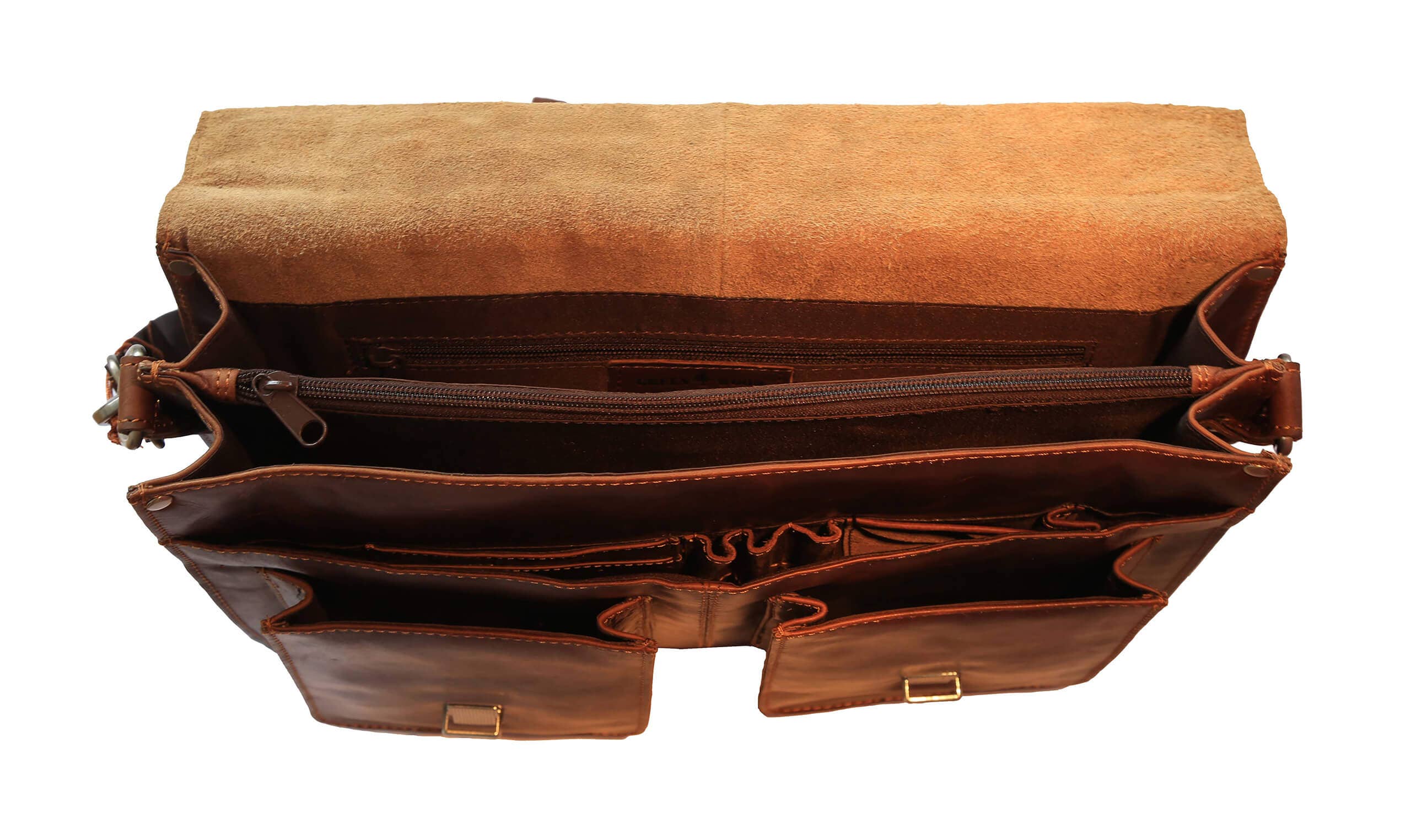 Greenwood - Venta al por mayor Maletín - Unisex - Bolso maletín y mochila combinado de cuero Eric8