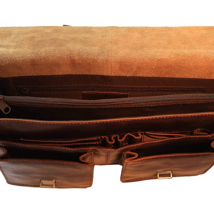 Greenwood - Venta al por mayor Maletín - Unisex - Bolso maletín y mochila combinado de cuero Eric8