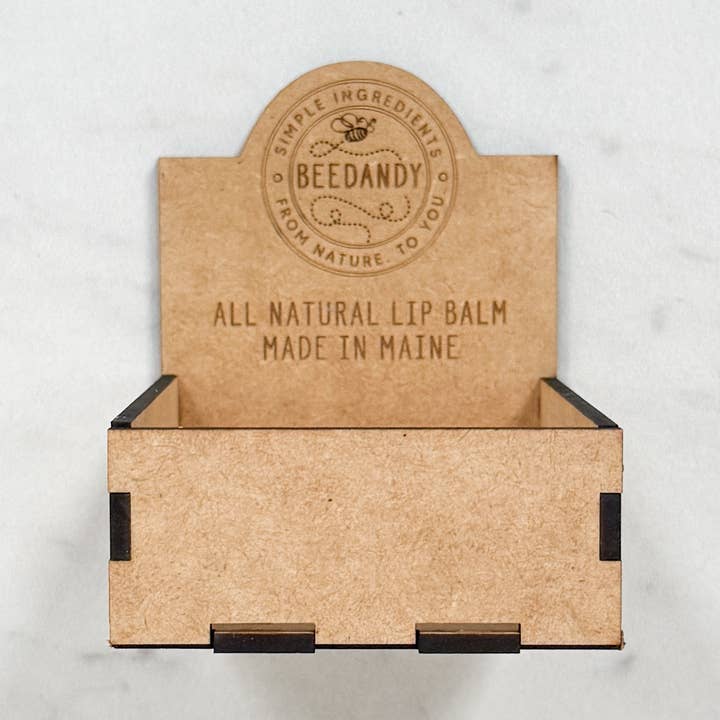 Expositor de bálsamos labiales, de madera para venta al por mayor de Beedandy
