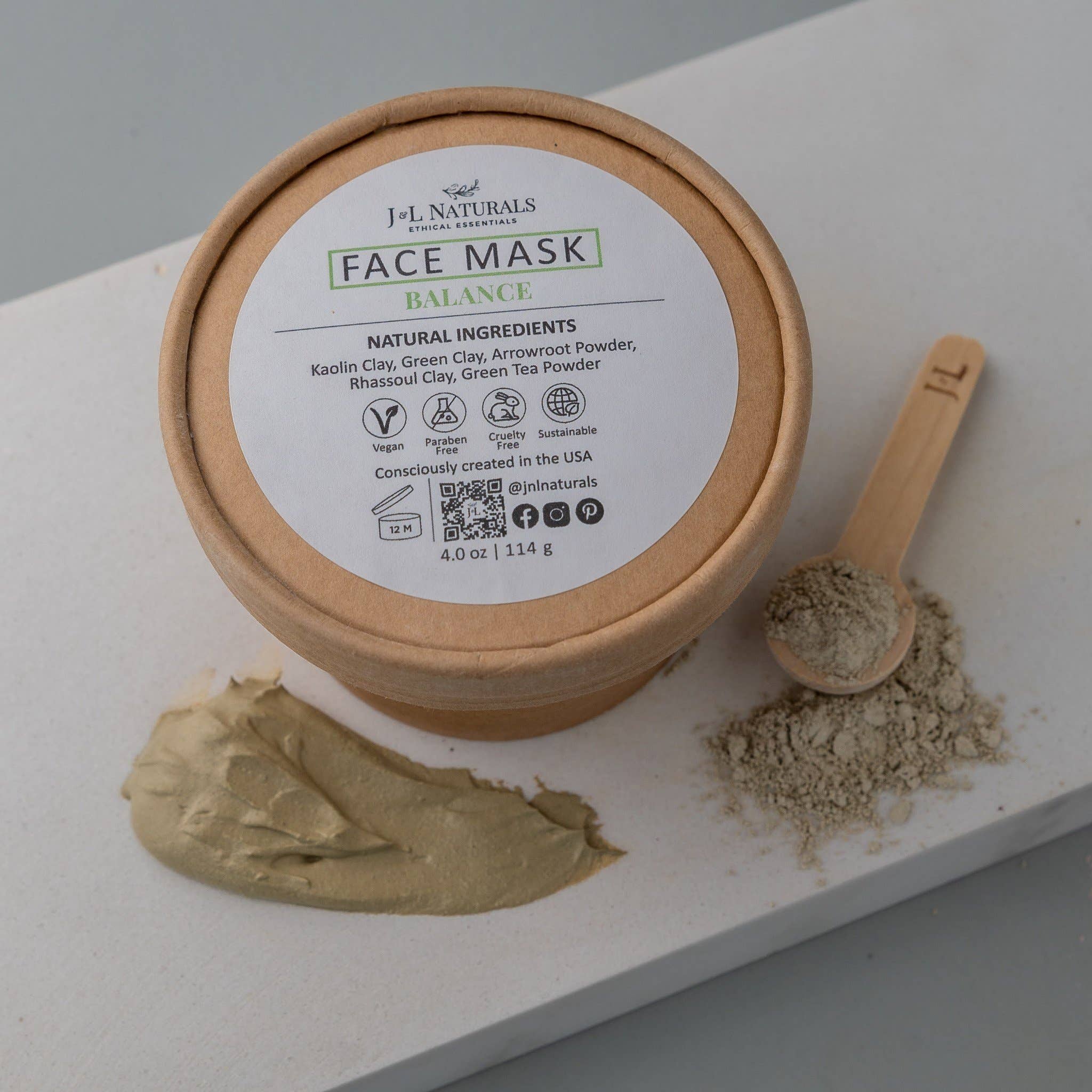 J&L Naturals - Wholesale Skincare Face Mask - Nourishing Skincare Face Mask15