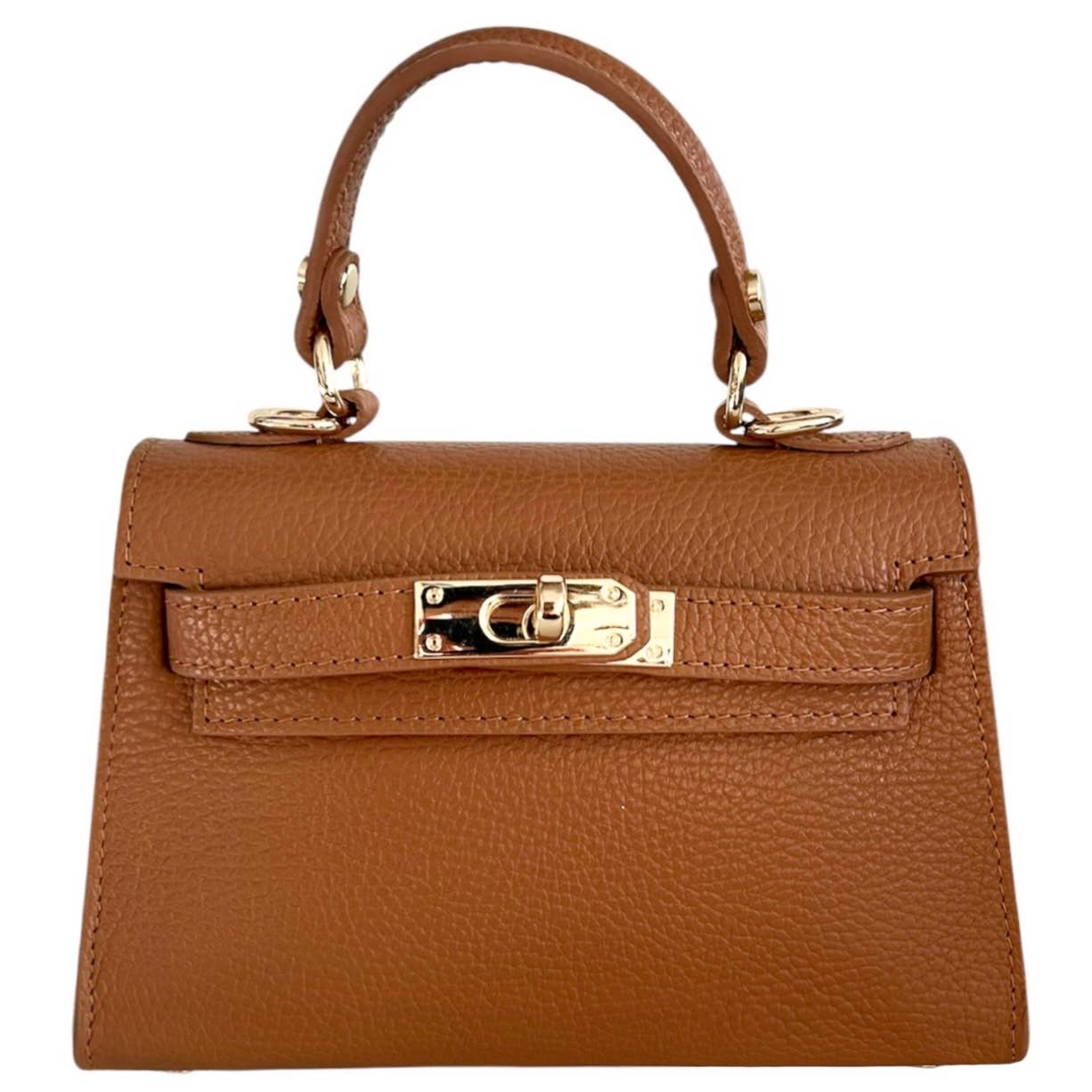 MODARNO - Wholesale Top Handle Bag - Women's - Modarno Dollarno Women's Handbag “Kelly” in genuine leather 21x8x14 cm11