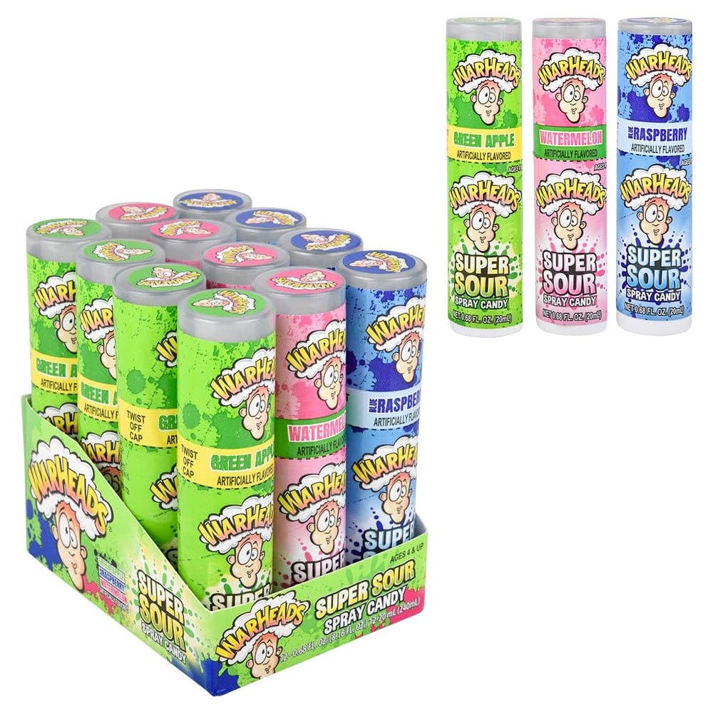 La Luna Bella - Toys – Engroshandel Klassisk legetøj - Børn – WARHEADS SUPER SOUR SPRAY LLB legetøj til børn0