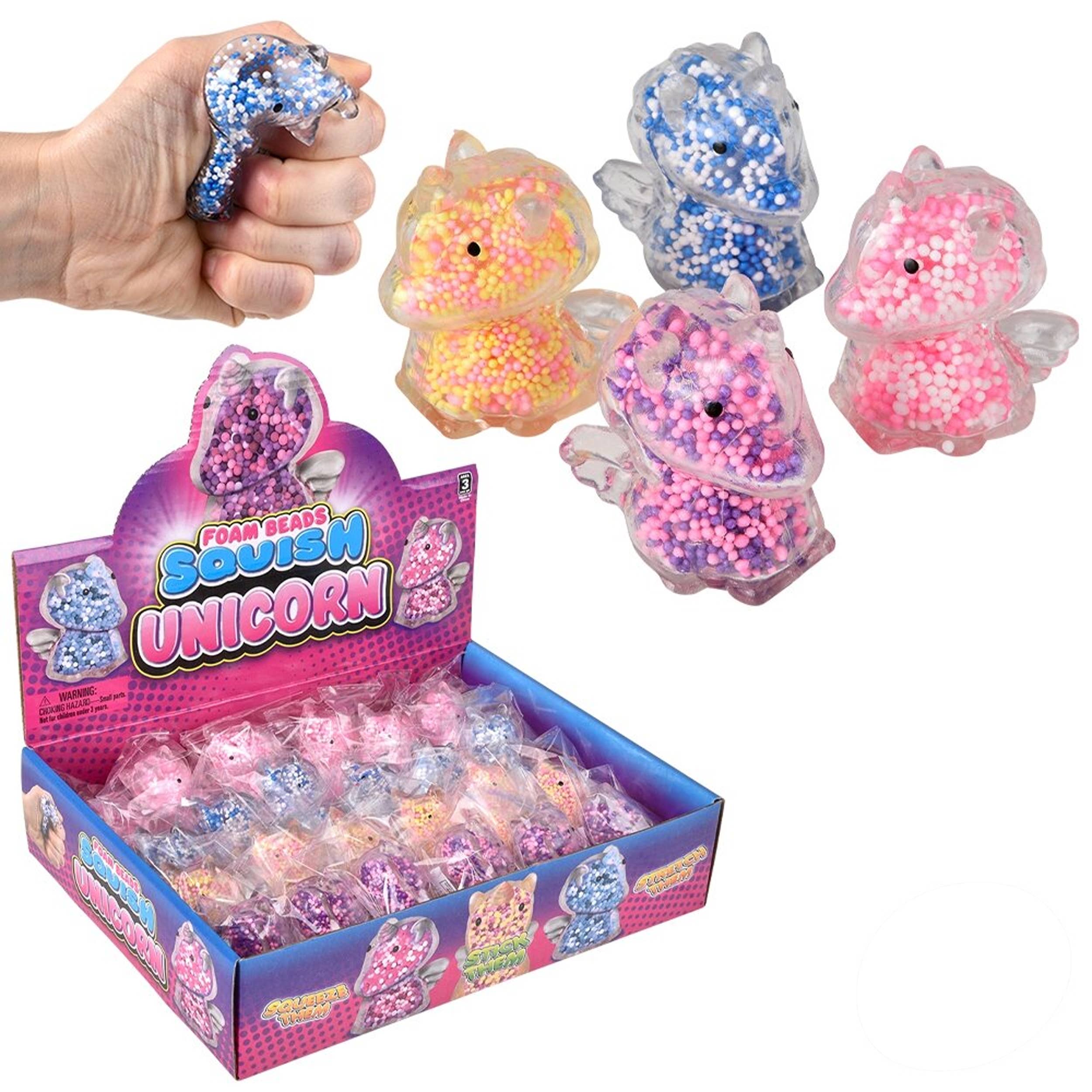 Pagdee Kids Juniors – wholesale Squishy toy – Kids & Baby – Holiday Décor Mini Squeezy Foam Bead Unicorn Toys For Kids0