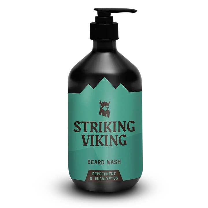 Shampooing à Barbe - Menthe Poivrée & Eucalyptus Naturels pour la vente par Striking Viking