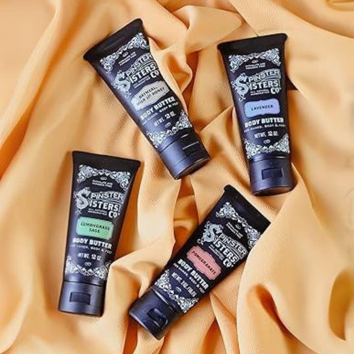Spinster Sisters Co. / Old Salt Grooming Supply - Wholesale Body Balm/Butter - Body Butter Gift Set: Fair Trade Shea & Cocoa Butter