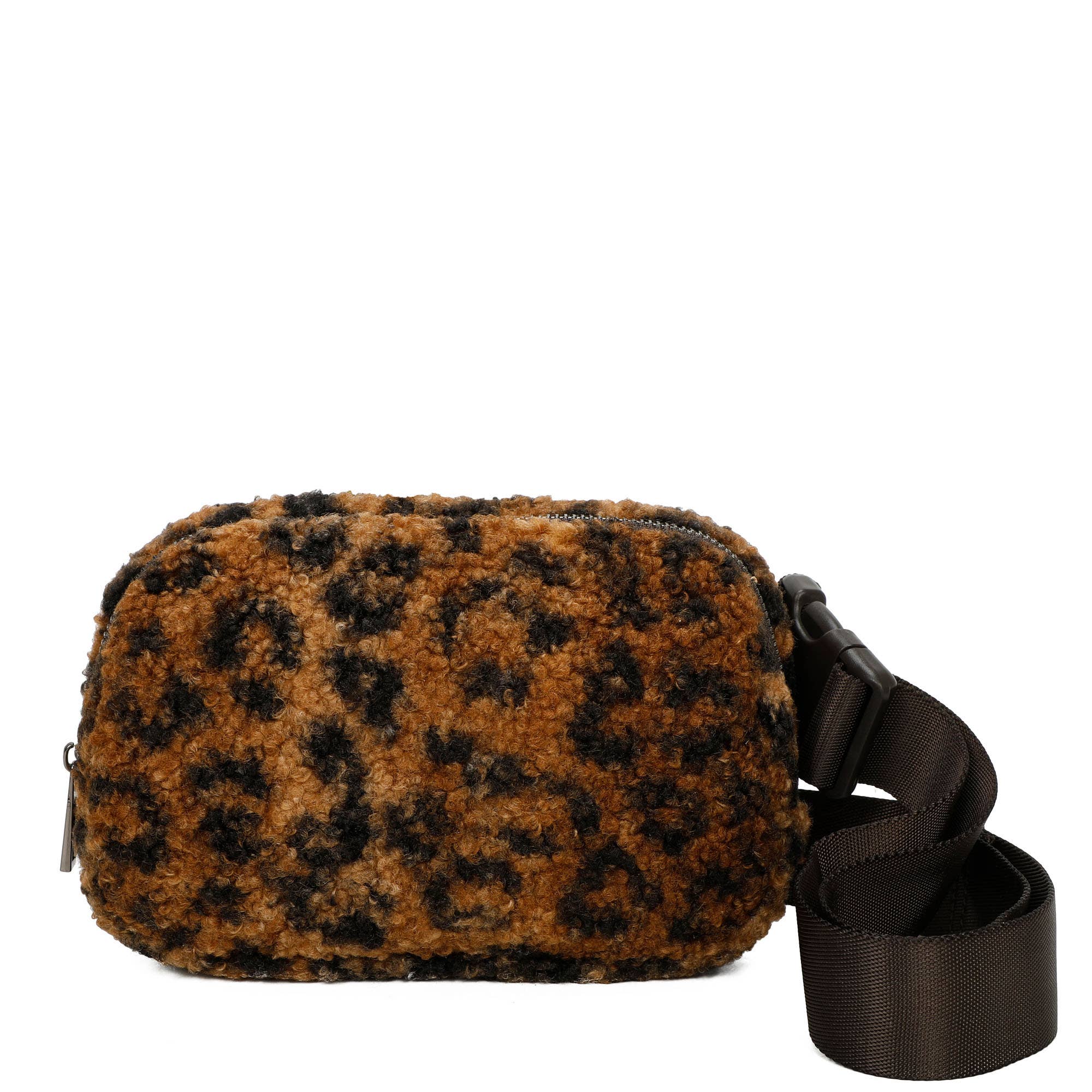 AMPERE CREATIONS - Wholesale Belt Bag - Women's - Billie's Alternative Vegan Fuzzy Fur Nylon Bum Fanny Bag8