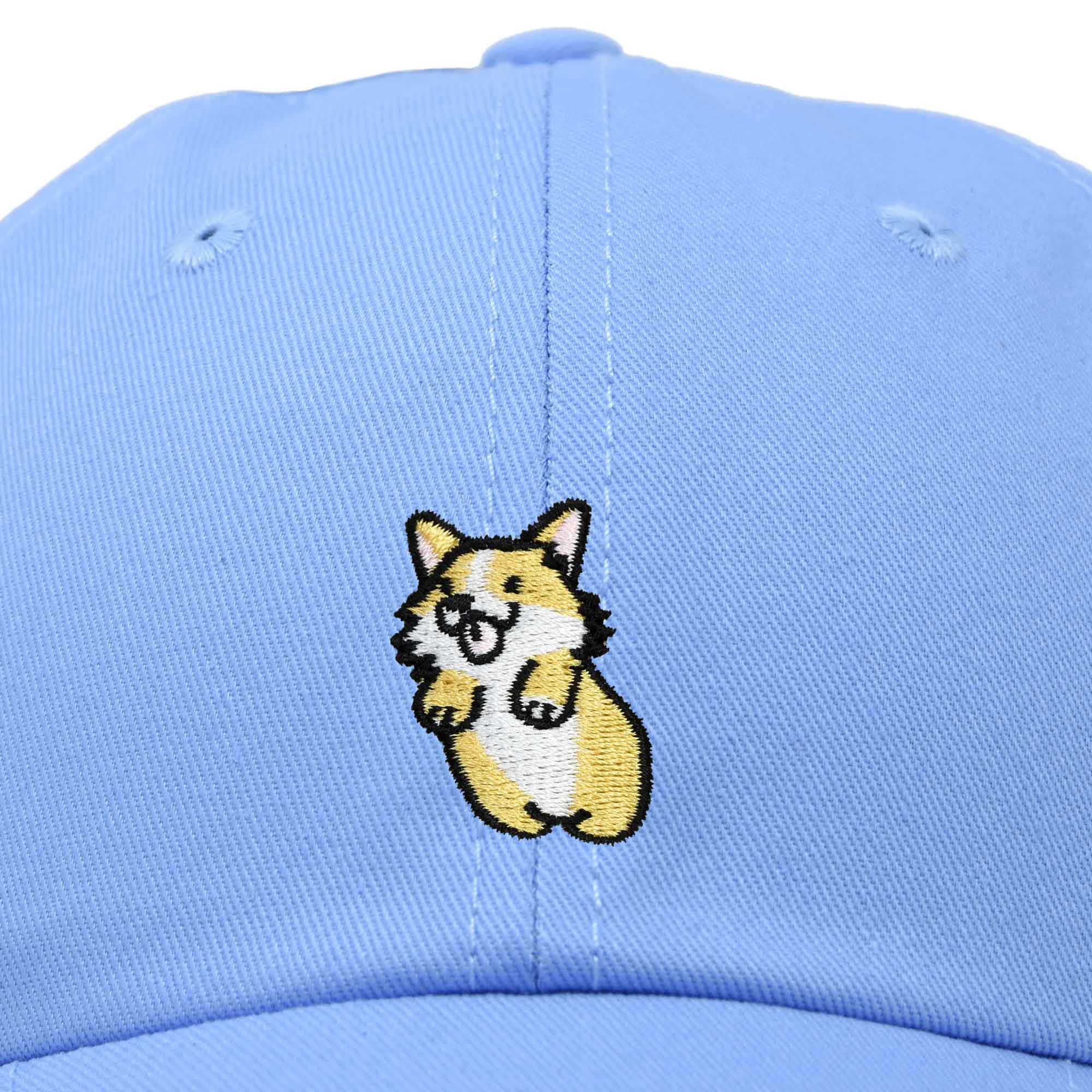 Dalix - Wholesale Baseball Cap - Women's - DALIX Cute Leaping Corgi Hat Womens Embroidered Baseball Cap9