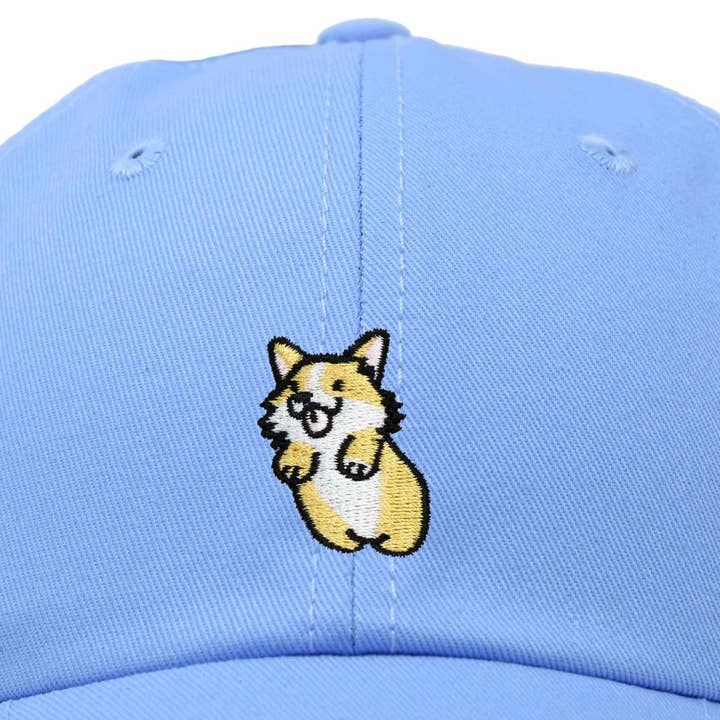 Dalix - Wholesale Baseball Cap - Women's - DALIX Cute Leaping Corgi Hat Womens Embroidered Baseball Cap9