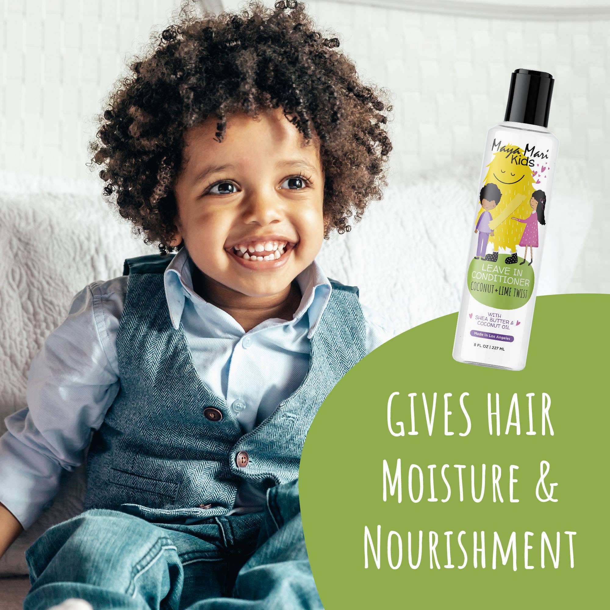 Maya Mari Kids Haircare - Wholesale Hair Leave-In Conditioner - Maya Mari Kids Leave in Conditioner Coconut + Lime Twist4