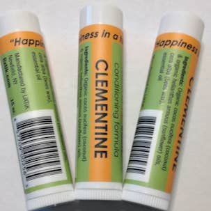 Ithaca Soap and Beeswax Lip Balm - Vendita all'ingrosso Burro di cacao - Balsamo per labbra alla cera d'api, confezione da 32