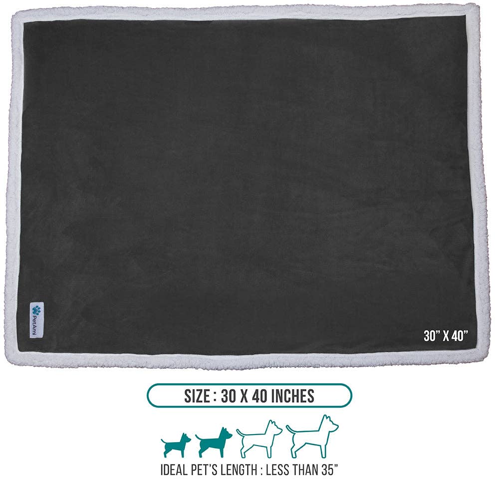 PetAmi - Vente Couverture – chat et chien - Couverture pour animaux en polaire réversible36