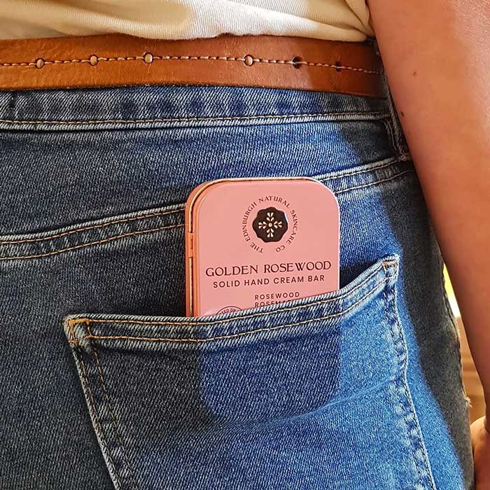 The Edinburgh Natural Skincare Company - Wholesale Bath & Body Set - Small Golden Rosewood Luxury Gift Box5