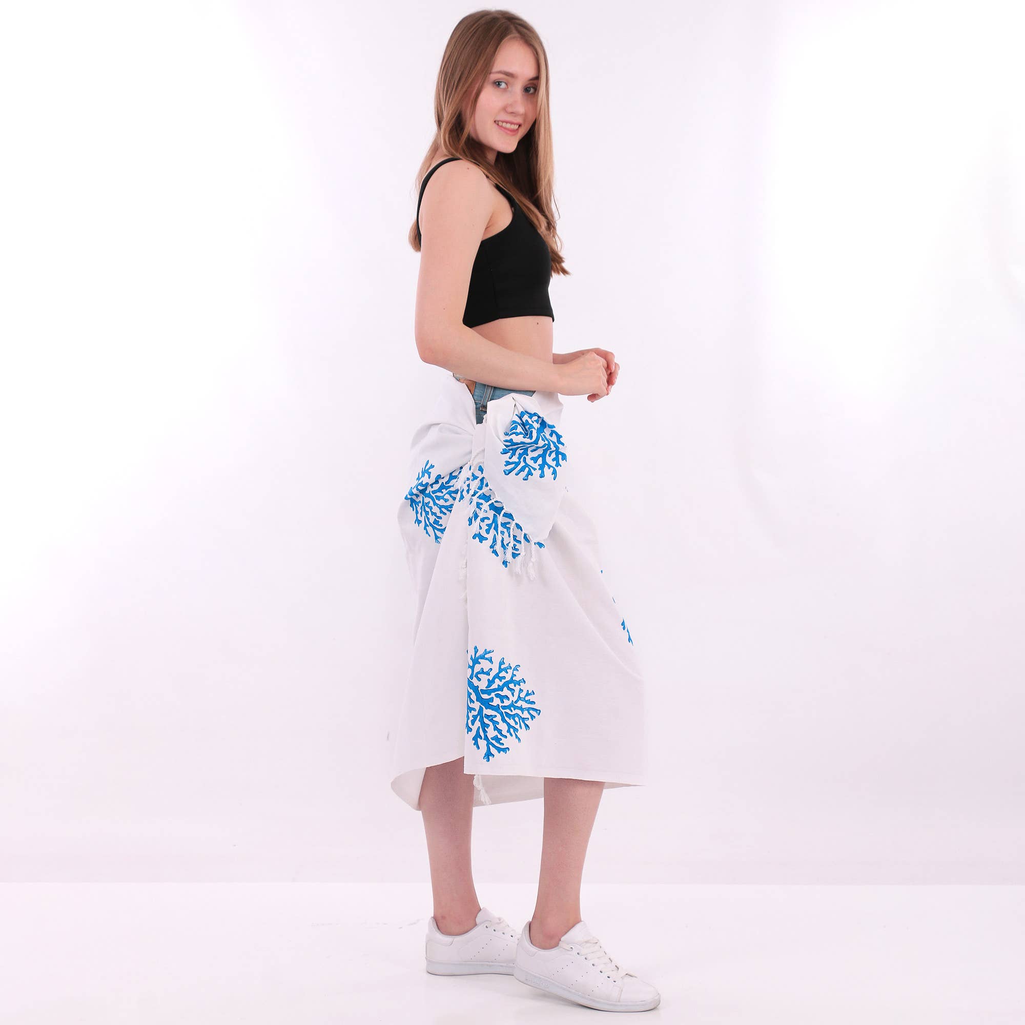 Moa - Wholesale Beach Towel - Coral Reef Turkish Beach Towel1