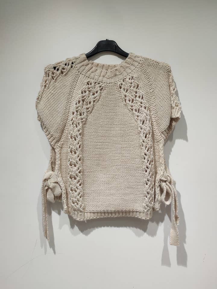 Pomelo paris - Wholesale Knitted jumper – Women′s - ROMA Knot Pull 79506