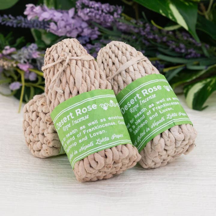 Down To Earth - Wholesale Incense - Desert Rose Rope Incense.2