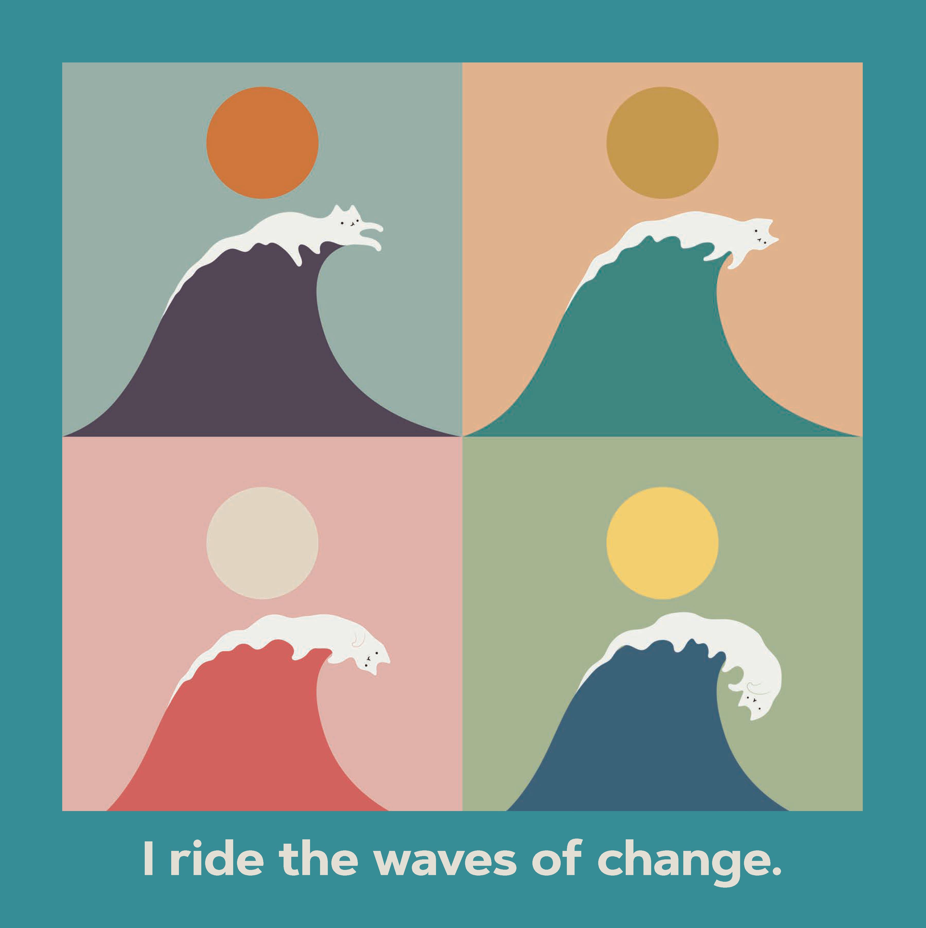 Chronicle Books - Wholesale Calendar - Catffirmations 2026 Wall Calendar6