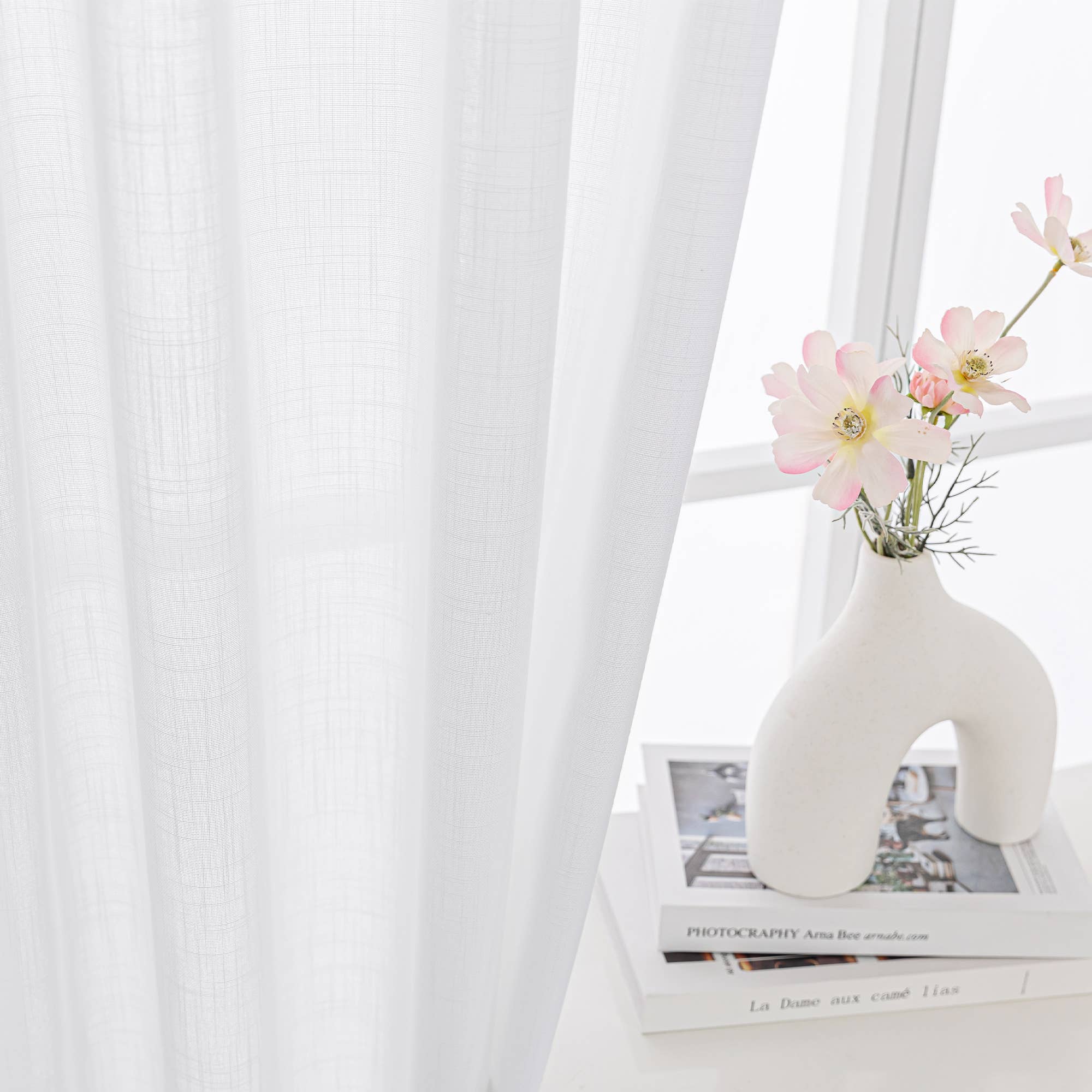 Awesome Home – Engroshandel Gardin – Gardiner i linnedblanding med let filtrering (2 paneler)13