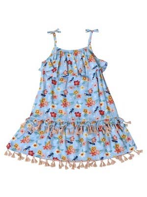 Kinderkind - Wholesale Dress - Kids - Girls Hibiscus Dress