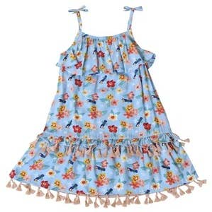 Kinderkind - Wholesale Dress - Kids - Girls Hibiscus Dress0