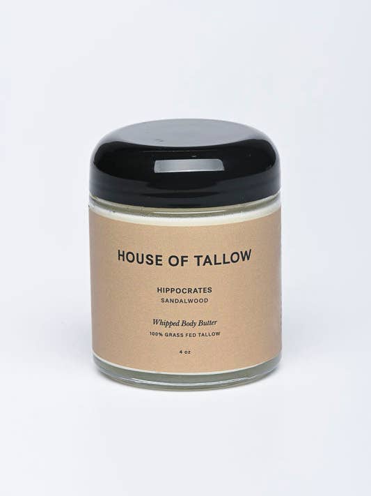 House of Tallow Sandalwood Whipped Body Butter for wholesale by The House of Tallow